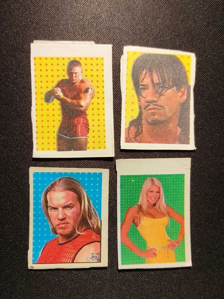 Vintage WWE stickers Combo of 3