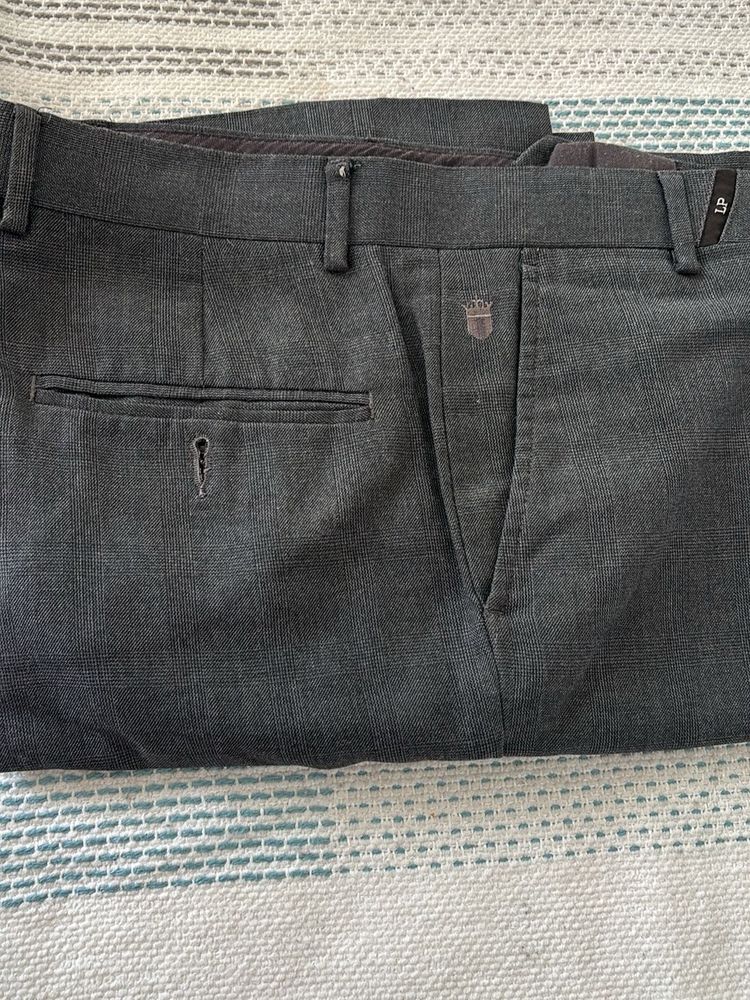 Men's Charcoal Grey Dress Pants