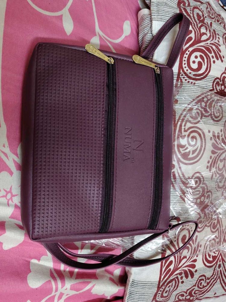 New Stylish Purple Numa Bag + 3d printed keyc