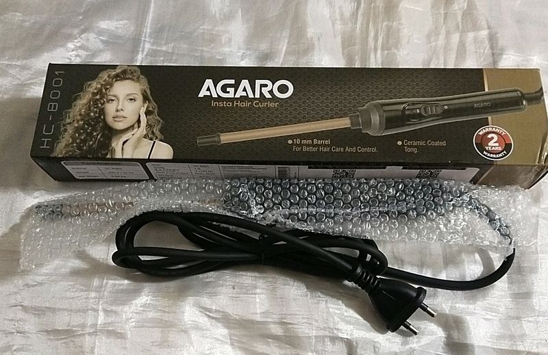 AGARO Insta Hair Curler 10mm Barrel