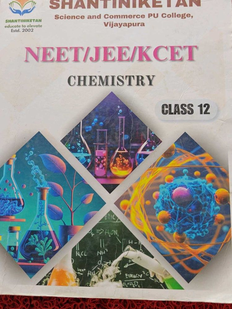 NEET/JEE/KCET Chemistry Class 12 Textbook