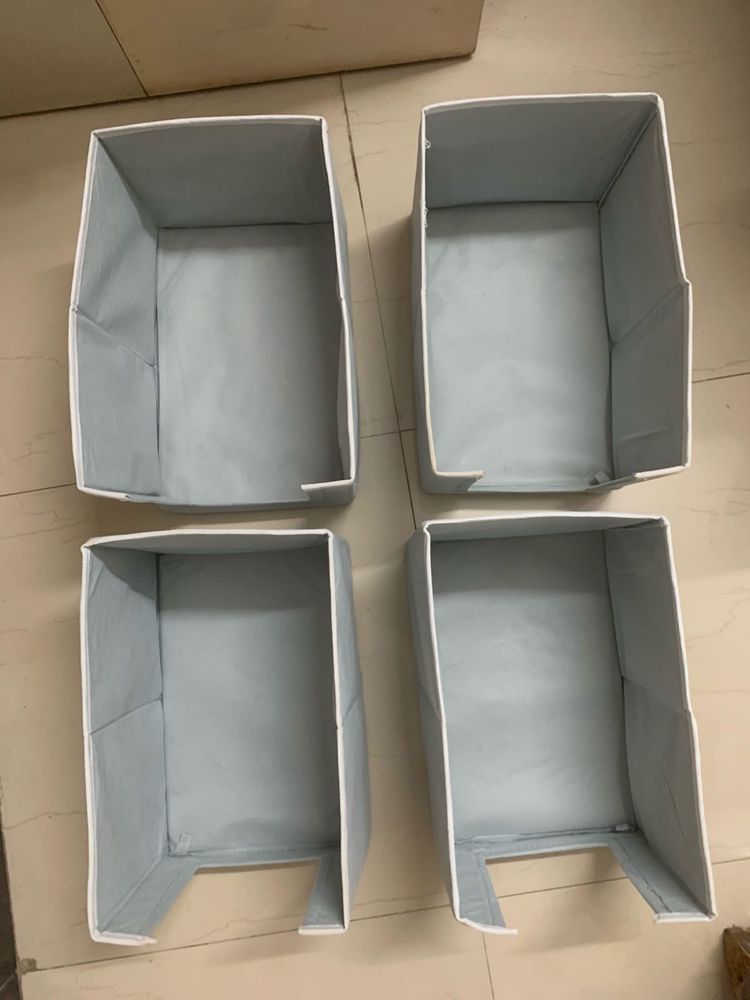 Storage Organizer For Wardrobe Pack Of 4