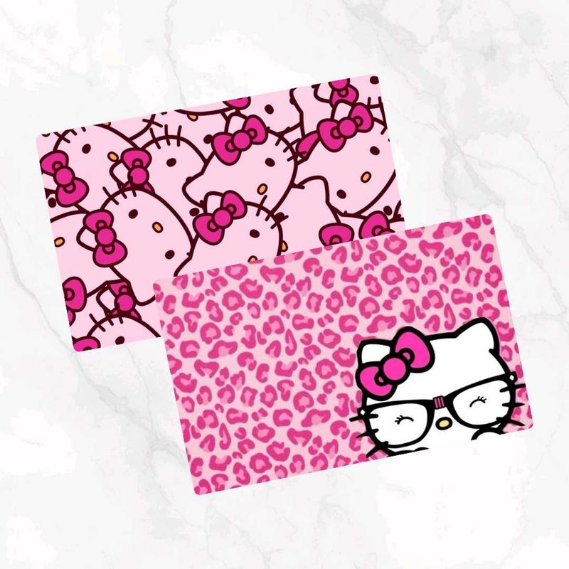 Pink Hello Kitty Metro Card Skin