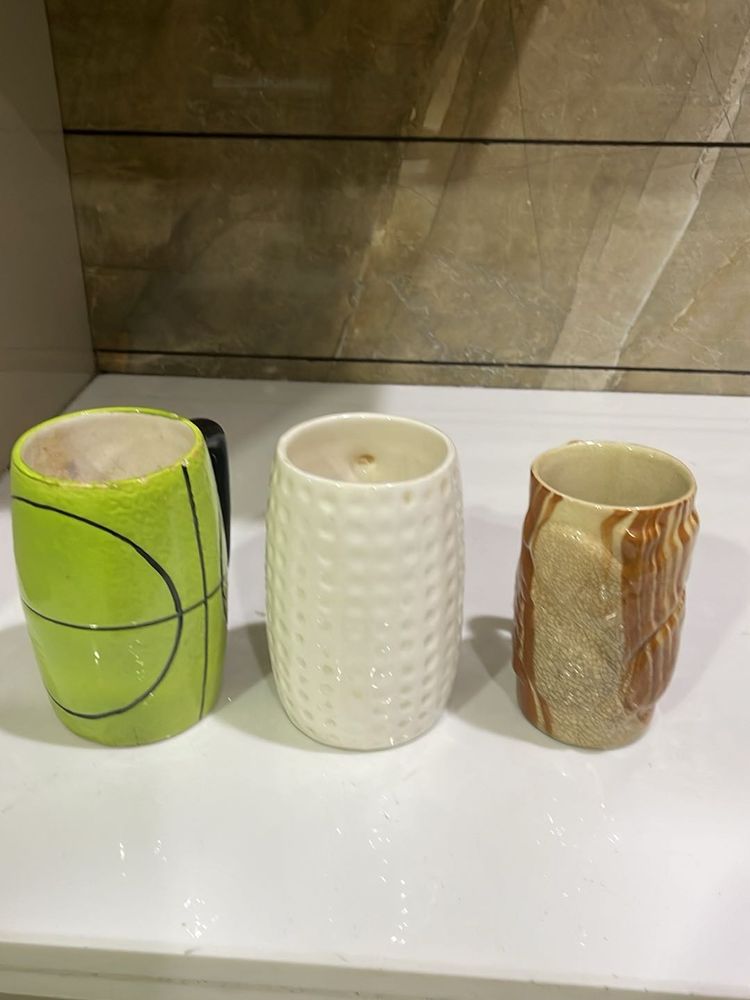 Unique Ceramic Mugs Set