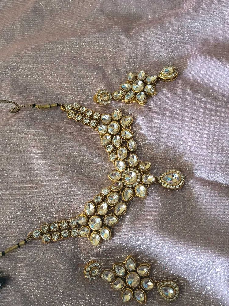 pure kundan jwellery earing set
