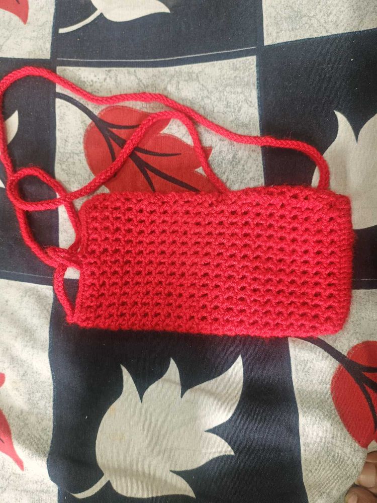 Crochet Pouch For Phone