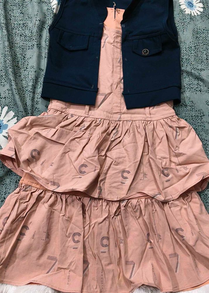 Unique Printed frock