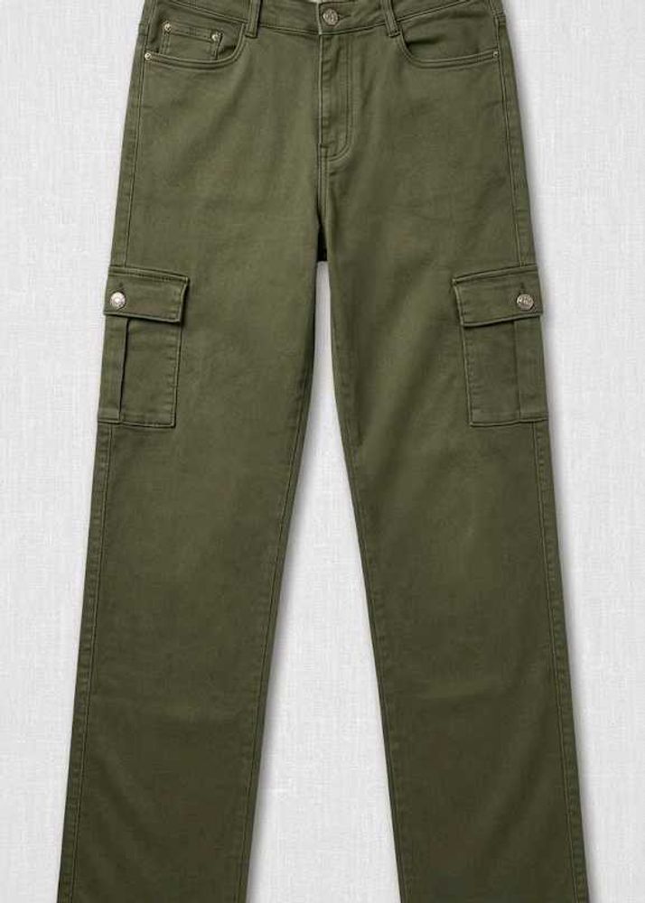 Olive Green Cargo Pants