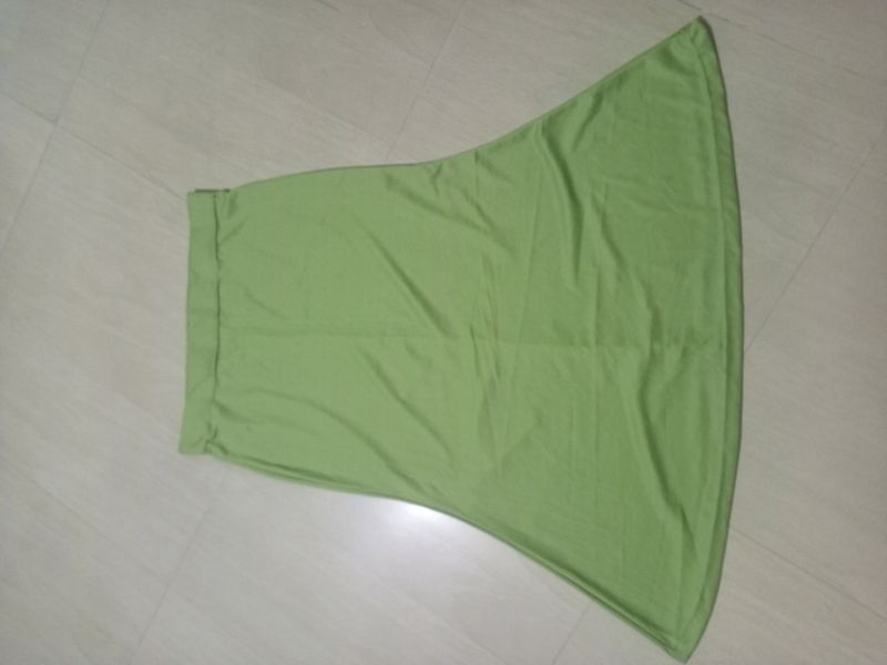 Pista Green Silk Peticot Heavy Material