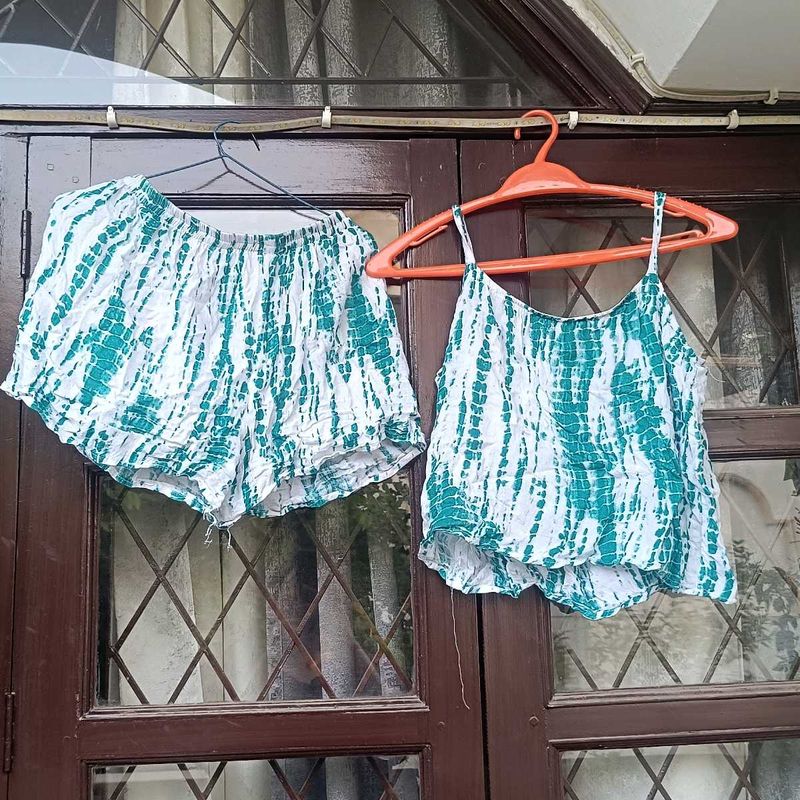 Tie-Dye Two-Piece Set