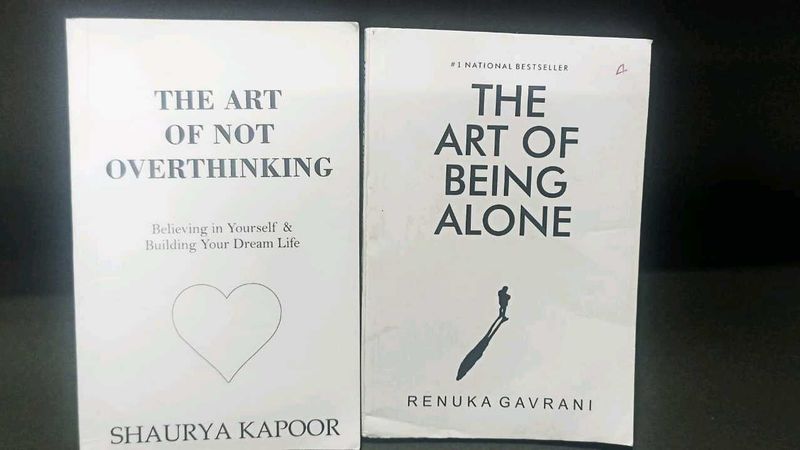 The Art of Not Overthinking &amp; Being Alone Books