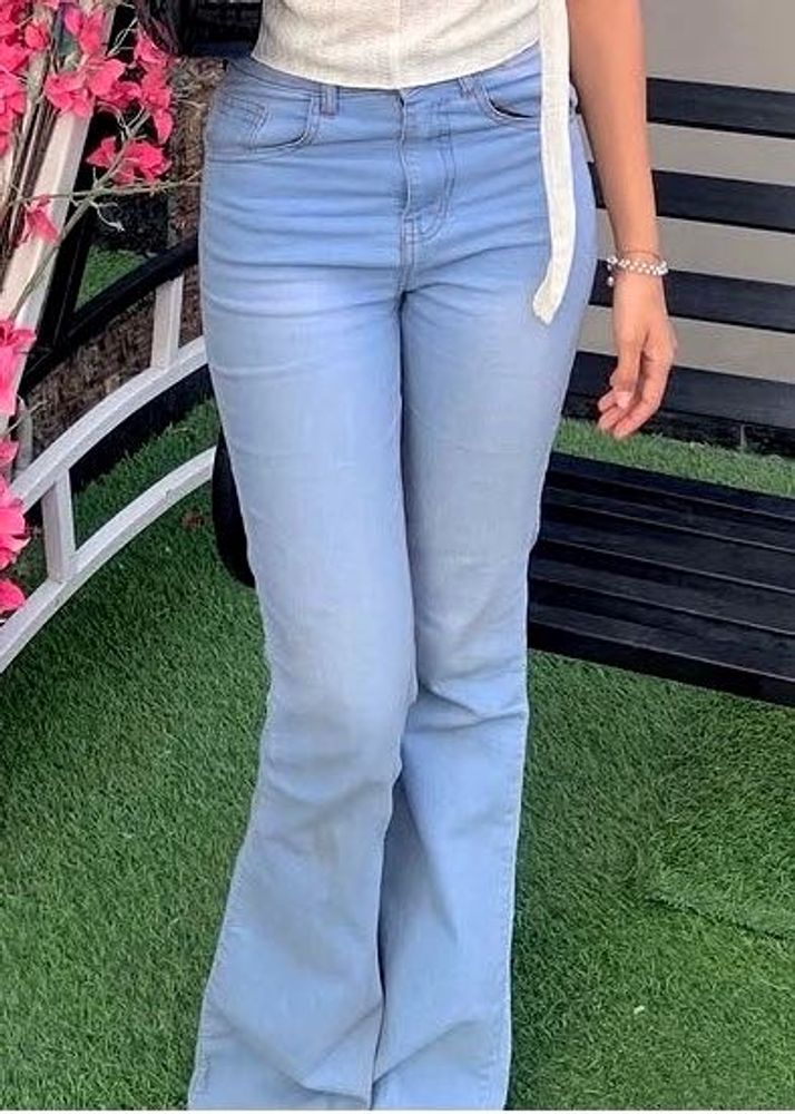 Light Wash Flare Jeans