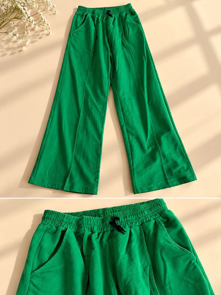 Emerald Green Wide Leg pant