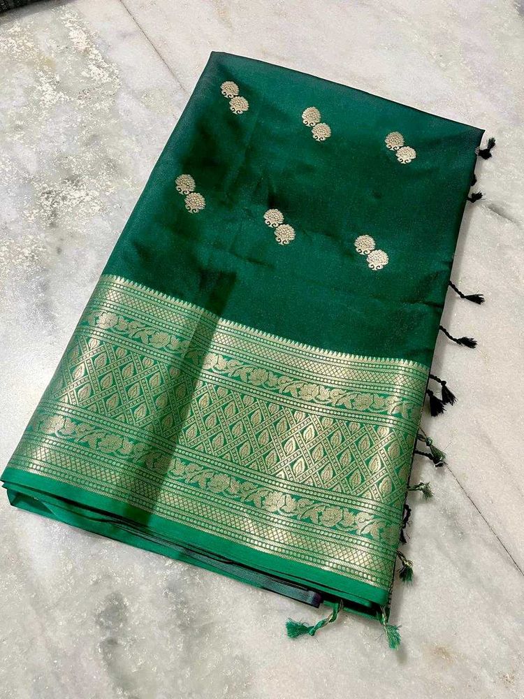 Soft Silk Allover Booti Saree