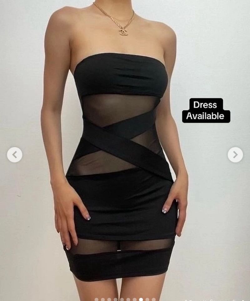 NewMe sheer dress