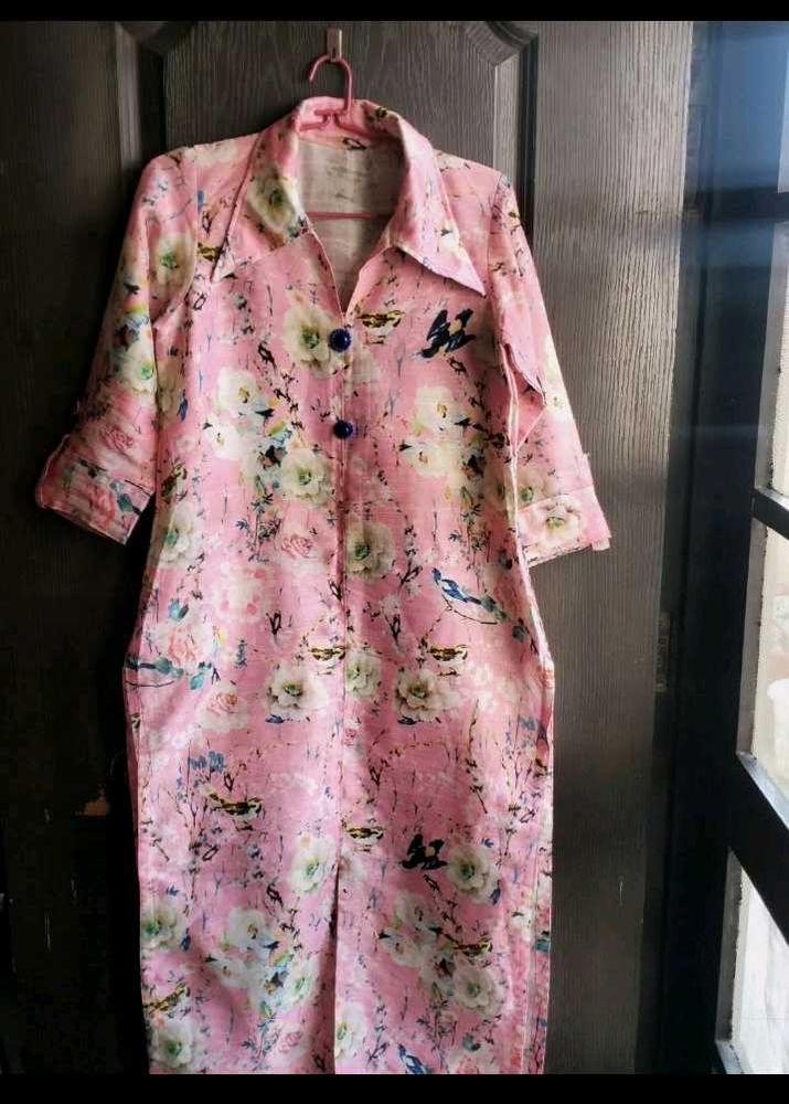 chic silk kurti
