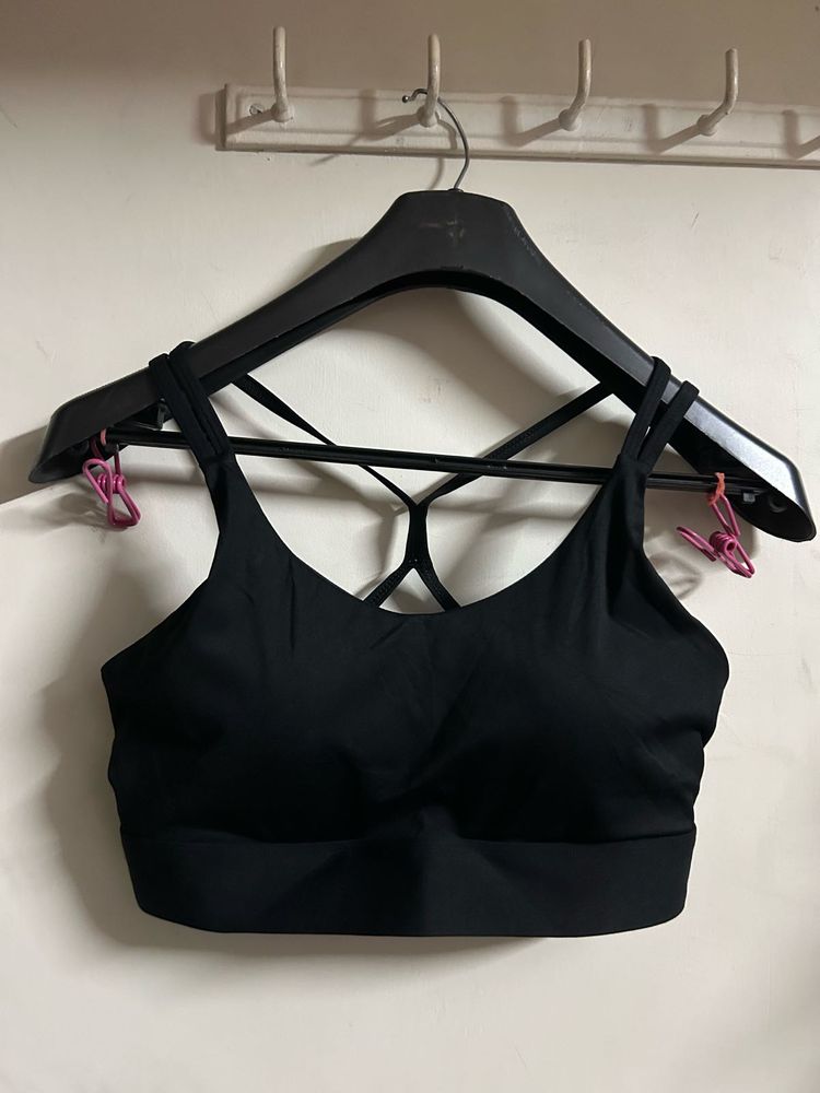 Comfortable Black Sports Bra