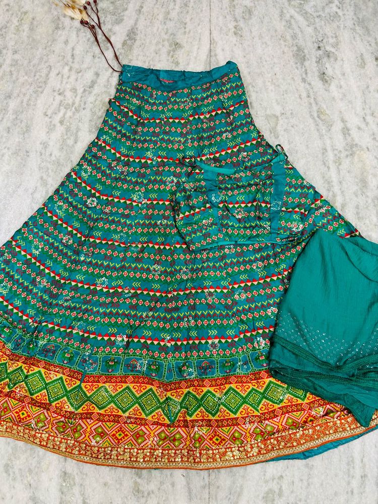 Beautiful Mermaid Choli Set