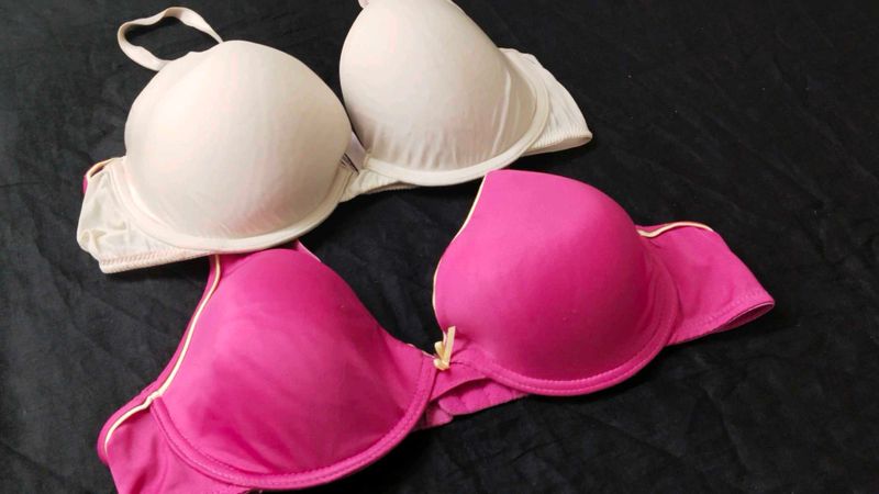 Set of 2 Padded Bras Victor and preety cat