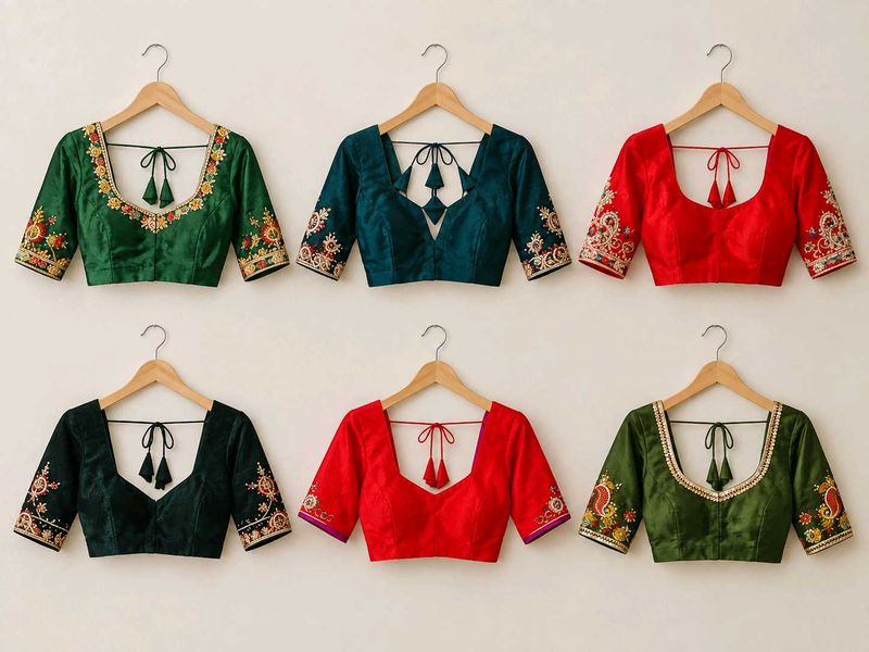6 wedding blouse