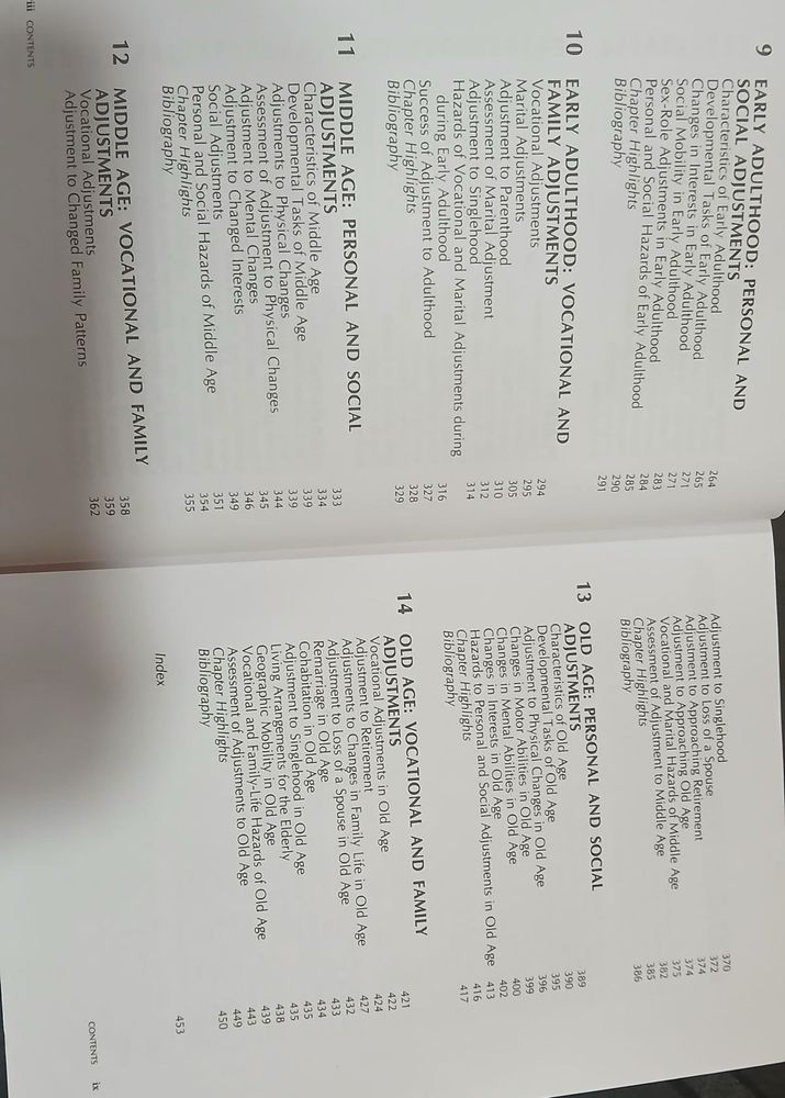 Psychology Textbook - Life Stages