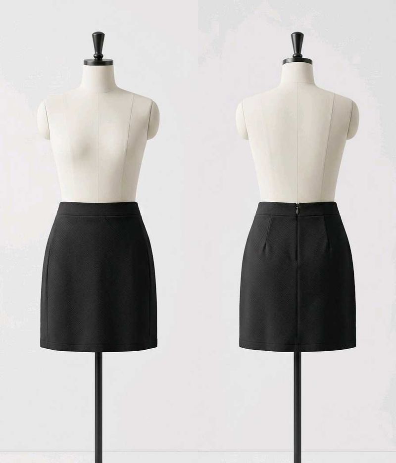 Chic Black Mini Skirt