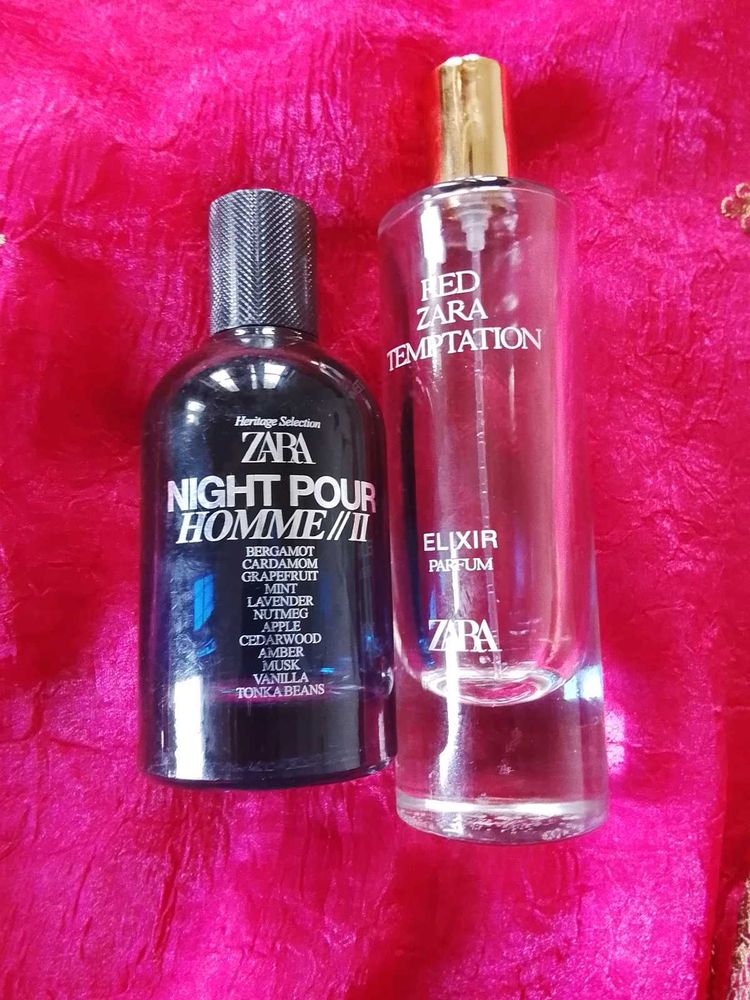 Zara Empty Perfume Bottles (Set of 2) – Original
