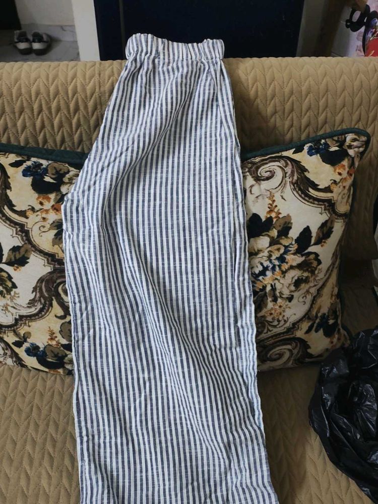 Striped Palazzo Pants