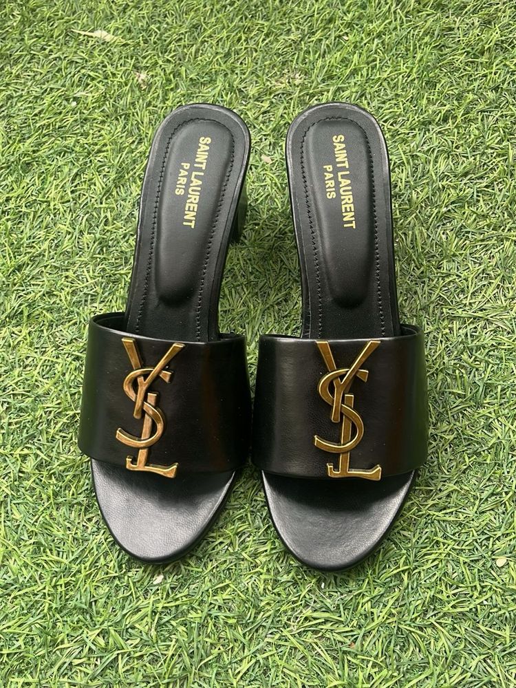 Saint Laurent YSL Mule Heels