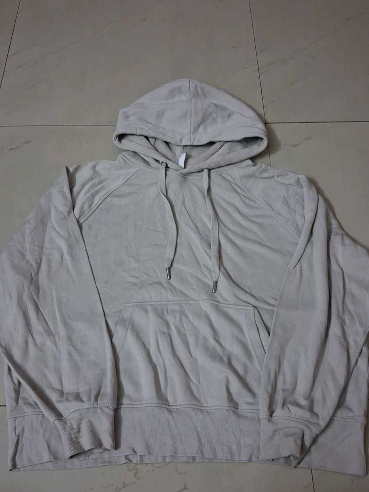 Comfortable Beige Hoodie