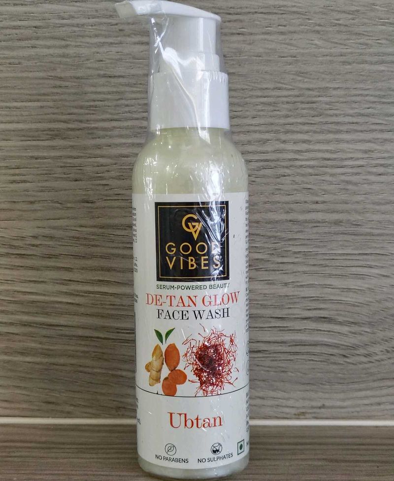 Good Vibes Ubtan Face Wash