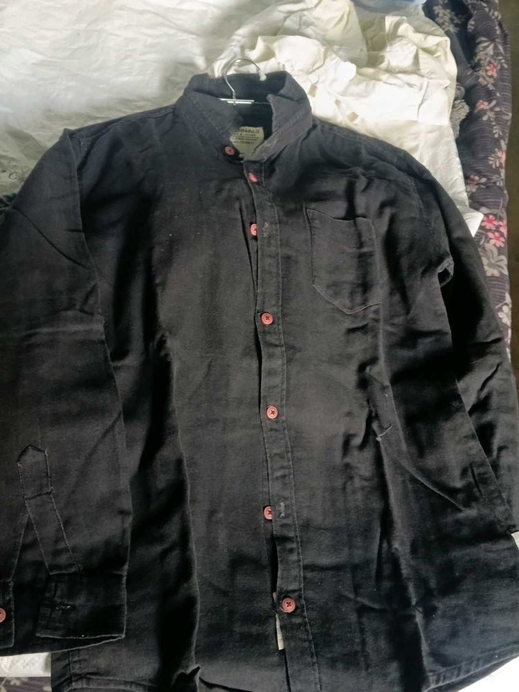 Classic Black Long Sleeve Shirt
