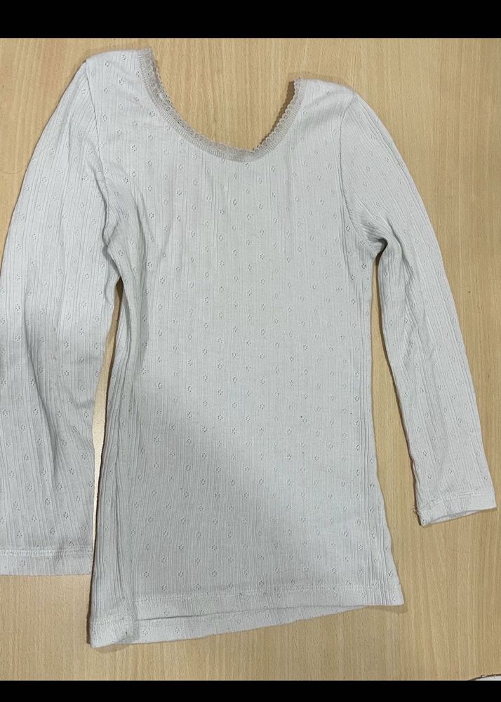 Kanvin Full Sleeves Girls Thermal-9-10 Yrs