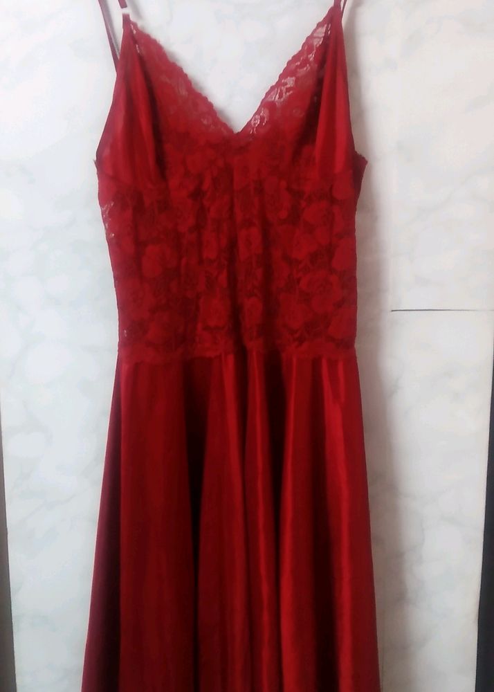 Red Lace Dress