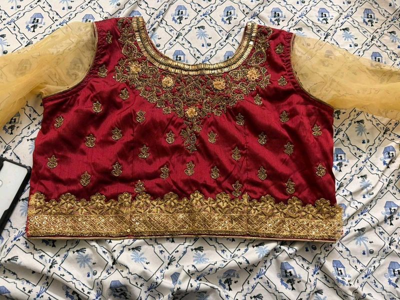Embroidered Indian Blouse