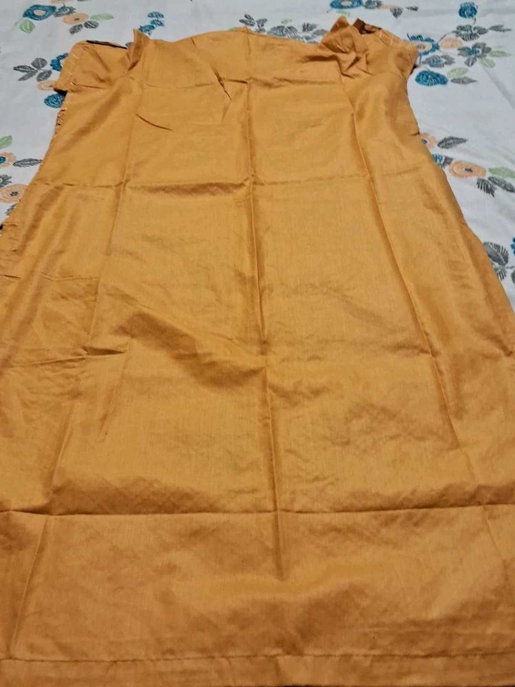 Elegant Mustard Kurta