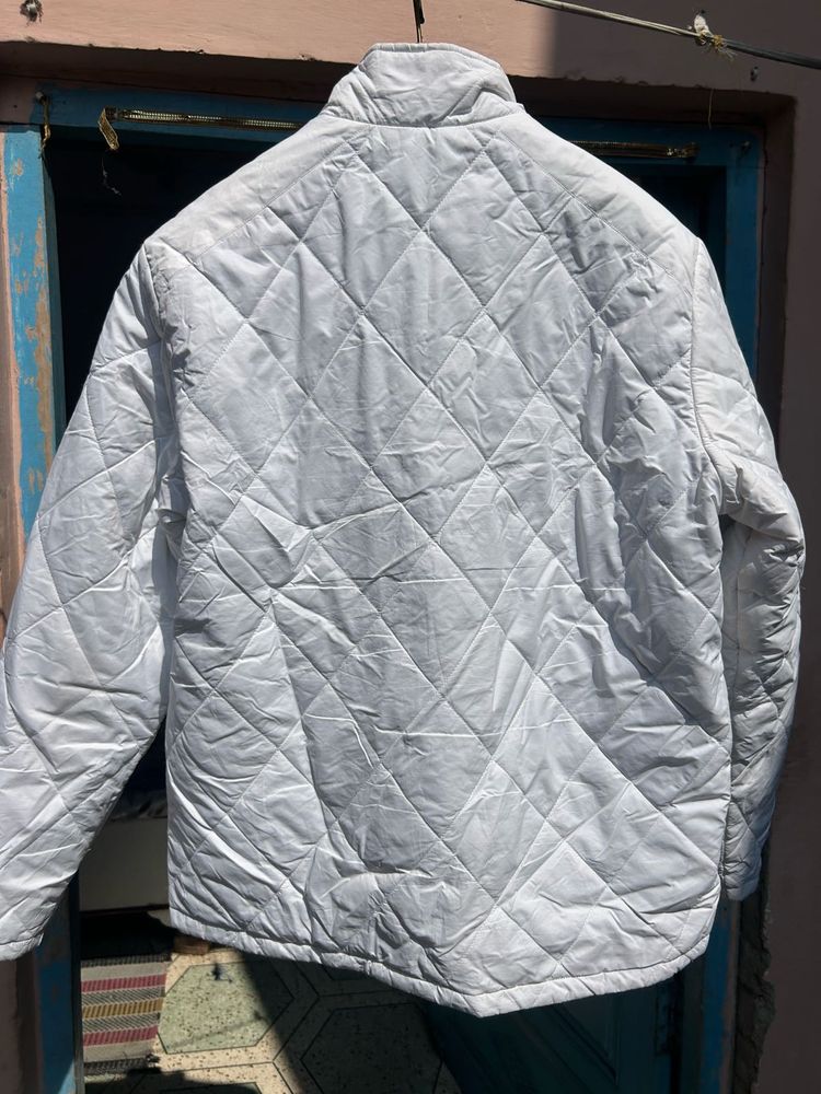 Quilted White Jacket double side