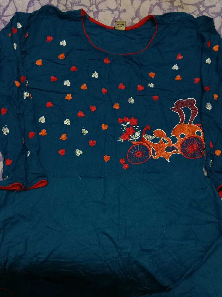 L Size Anarkali Kurti