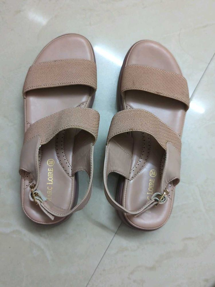 Comfortable Beige Sandals