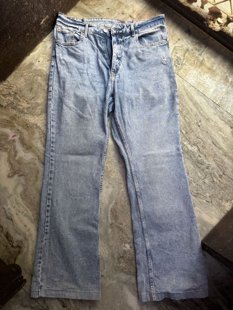 H&amp;m Flare Leg Jeans