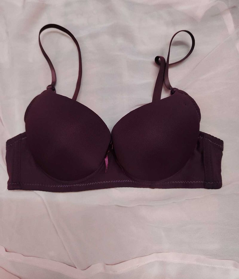 Burgundy Everyday Bra