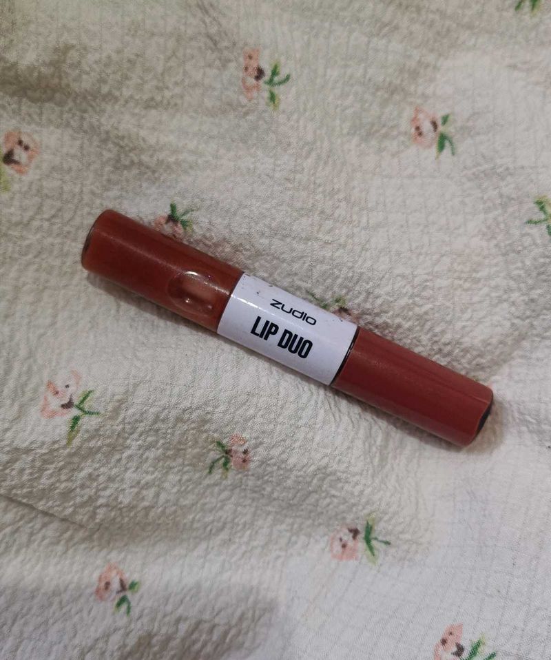 Zudio Lip Duo Lipstick and gloss