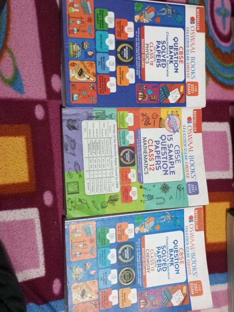 CBSE Class 12 Question Bank (Set of 3)