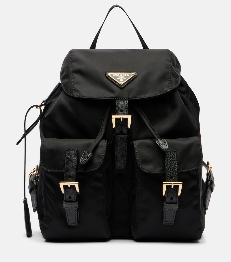 Prada Black Nylon Backpack