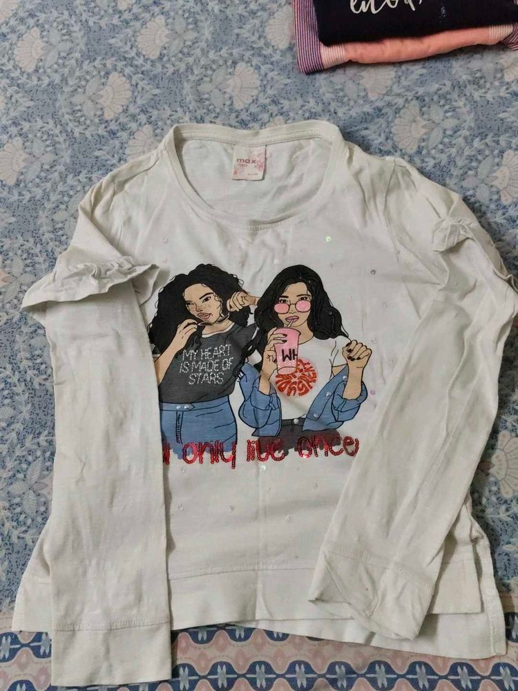 Cute Graphic Long Sleeve T-Shirt