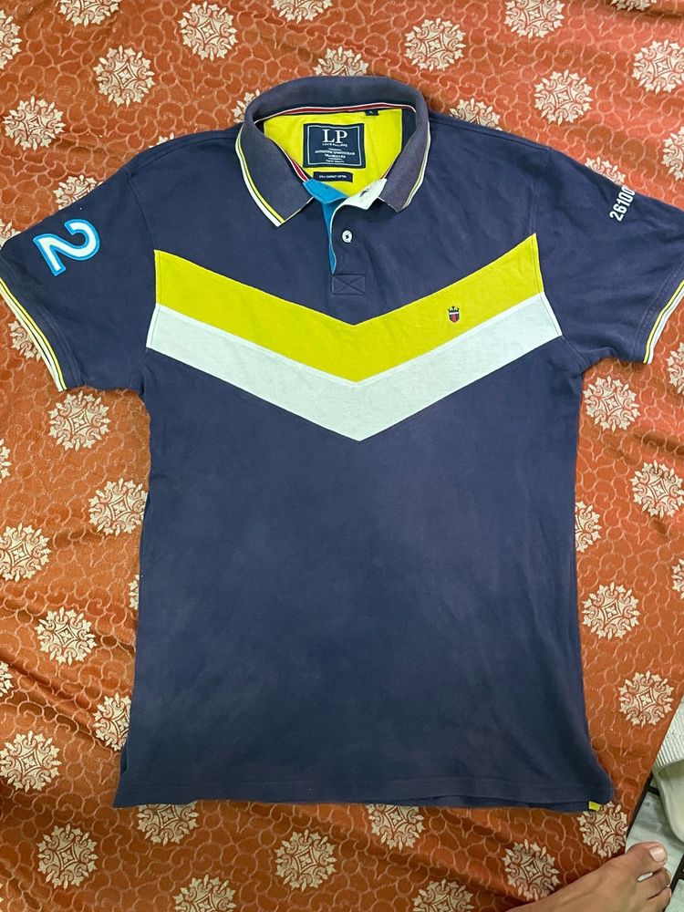 Men's Navy Blue Polo T-Shirt