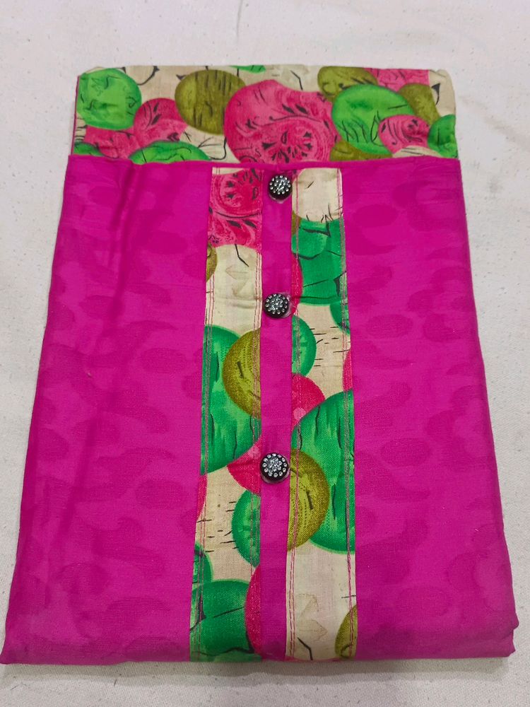 Cotton Suit With Print Salwar,
