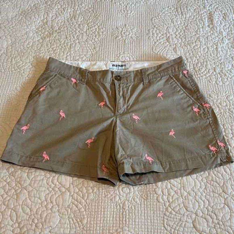 Cute Embroidered Summer shorts🦩