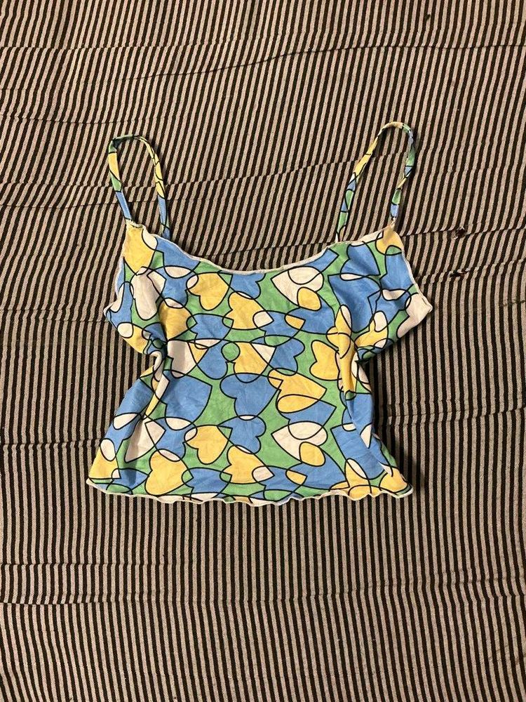Funky Patterned Tank Top