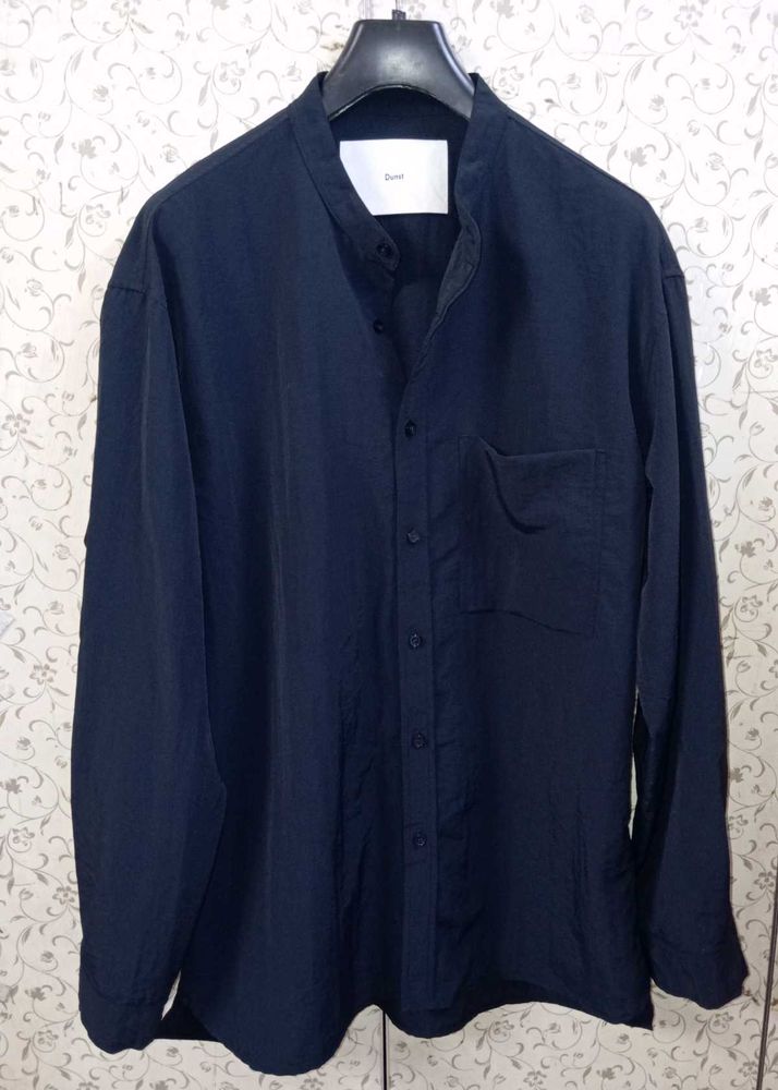 Dunst modern Henley neck shirt